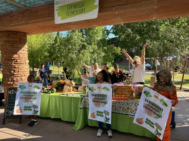 Green Our Planet Celebrates Earth Day with Student Farmers Market